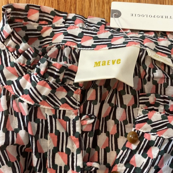 Anthropologie Maeve shirt- summer - Picture 6 of 7